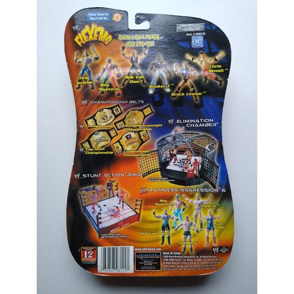 Brock Lesnar Action Figure Toy Flexems Jakks Pacific World Wrestling WWE SEALED - Picture 5 of 7